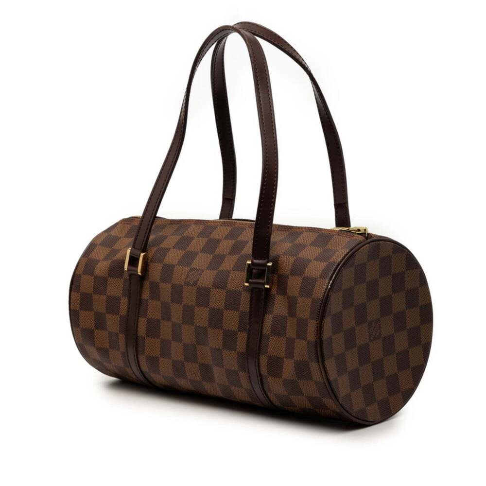 LOUIS VUITTON Brown Damier Leather Papillon 30 Bag - Picture 2 of 6